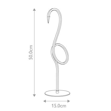 Elstead - LED Stolní lampa FLAMINGO LED/6W/230V 3000K růžová